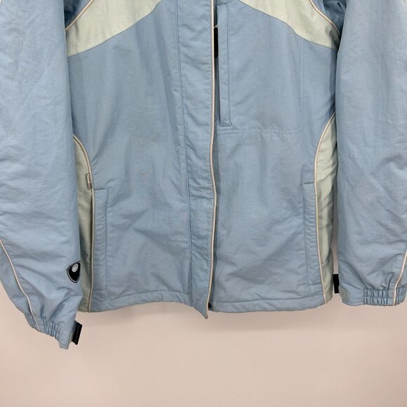 COLUMBIA Convert Base TRX Women's Blue Full Zip Waterproof Snow Jacket Medium - Picture 4 of 9